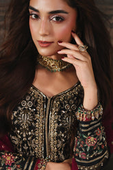 3-PC Unsititched Embroidered Dyed Chiffon Dastan E Jashan By Charizma | DJW5-08